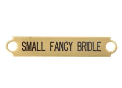 DOVER DROPSHIP 2" Fancy Bridle Nameplate