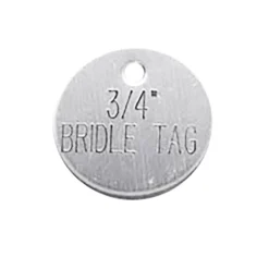 DOVER DROPSHIP 3/4'' Round Bridle & Accessory Tag