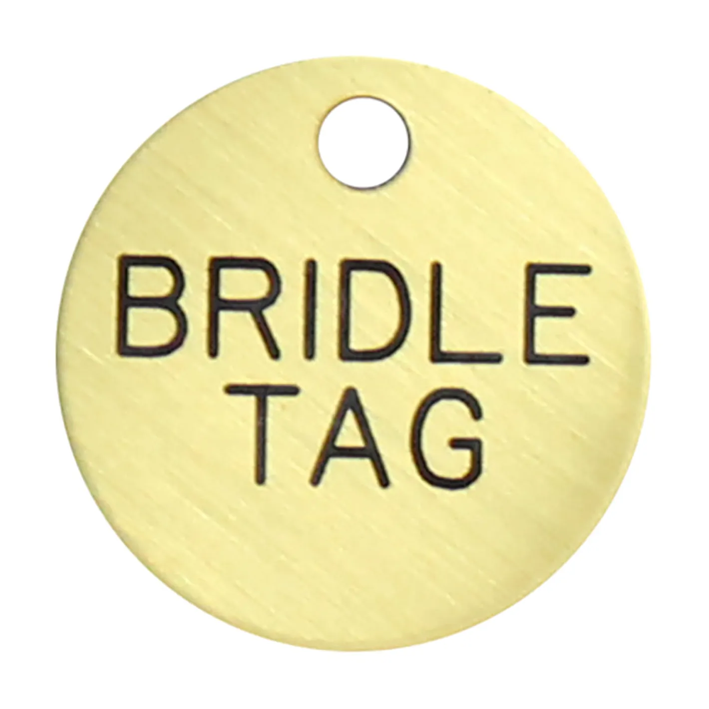 DOVER DROPSHIP 1'' Round Bridle & Accessory Tag