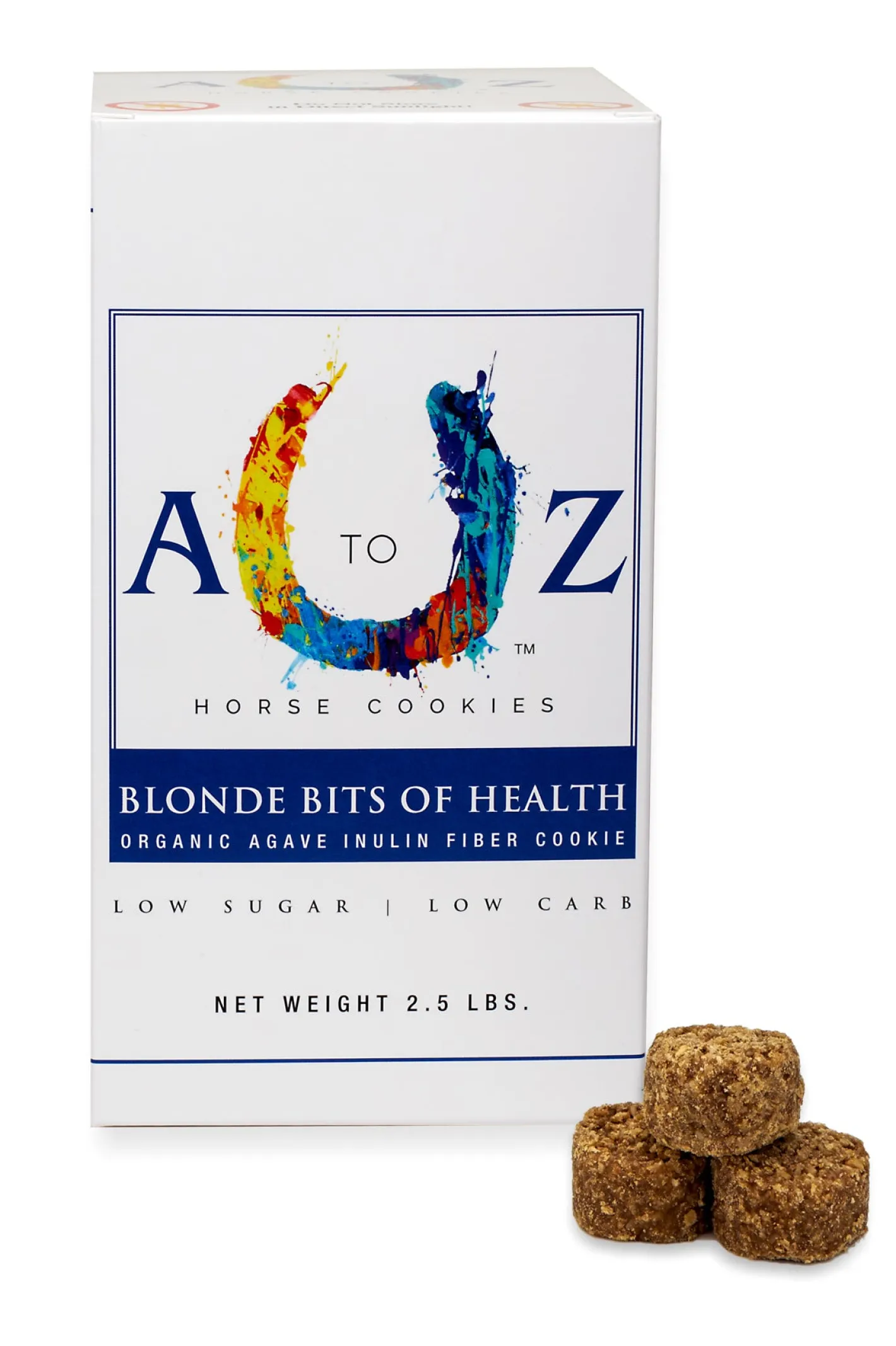 A TO Z HORSE COOKIES Blonde Bits of Health - 2.5 lb
