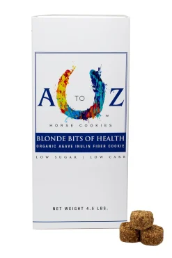 A TO Z HORSE COOKIES Blonde Bits of Health
