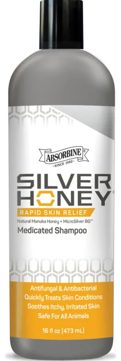 ANIMAL HEALTH INT Absorbine® Silver Honey® Rapid Skin Relief Medicated Shampoo