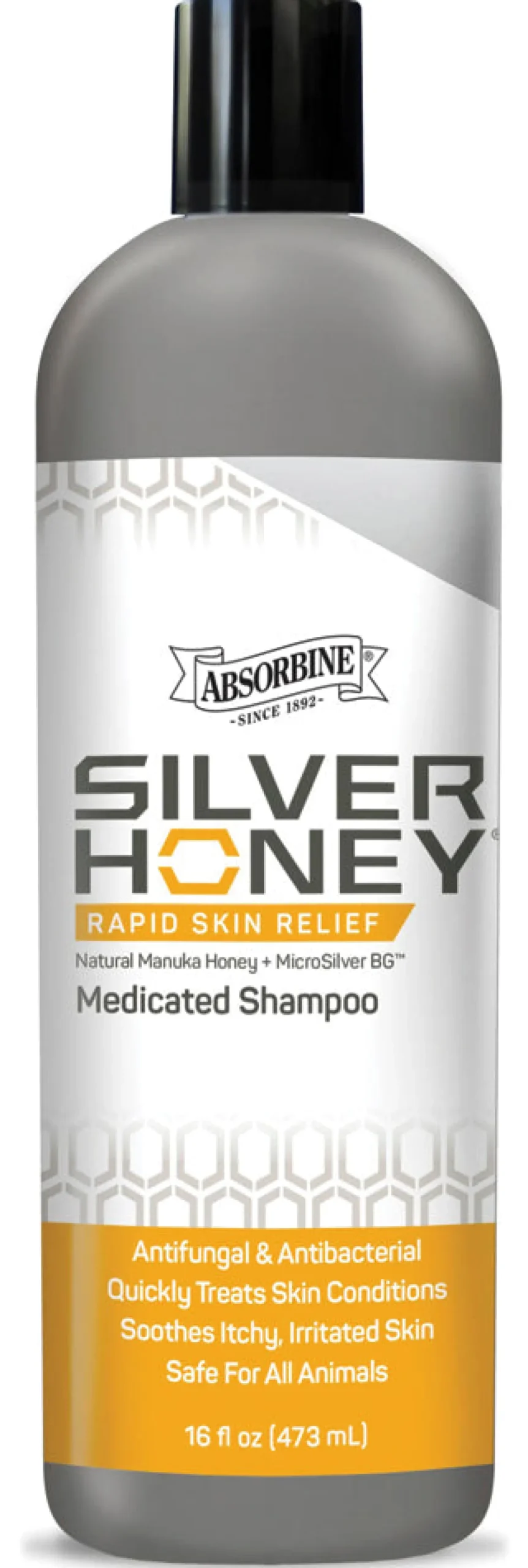 ANIMAL HEALTH INT Absorbine® Silver Honey® Rapid Skin Relief Medicated Shampoo