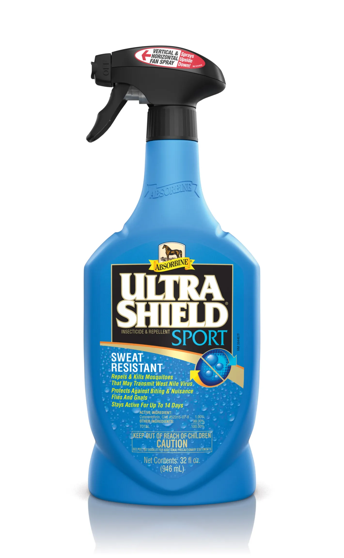 ANIMAL HEALTH INT Absorbine® UltraShield® Sport Insecticide & Repellent