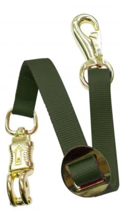 SHILOH STABLES TACK Adjustable Flat Nylon Trailer Tie