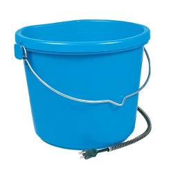 ANIMAL HEALTH INT API® 20-Quart Heated Flatback Bucket