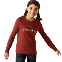 Kids ARIAT-APPAREL Ariat® Kids’ Blossom Pony Tee