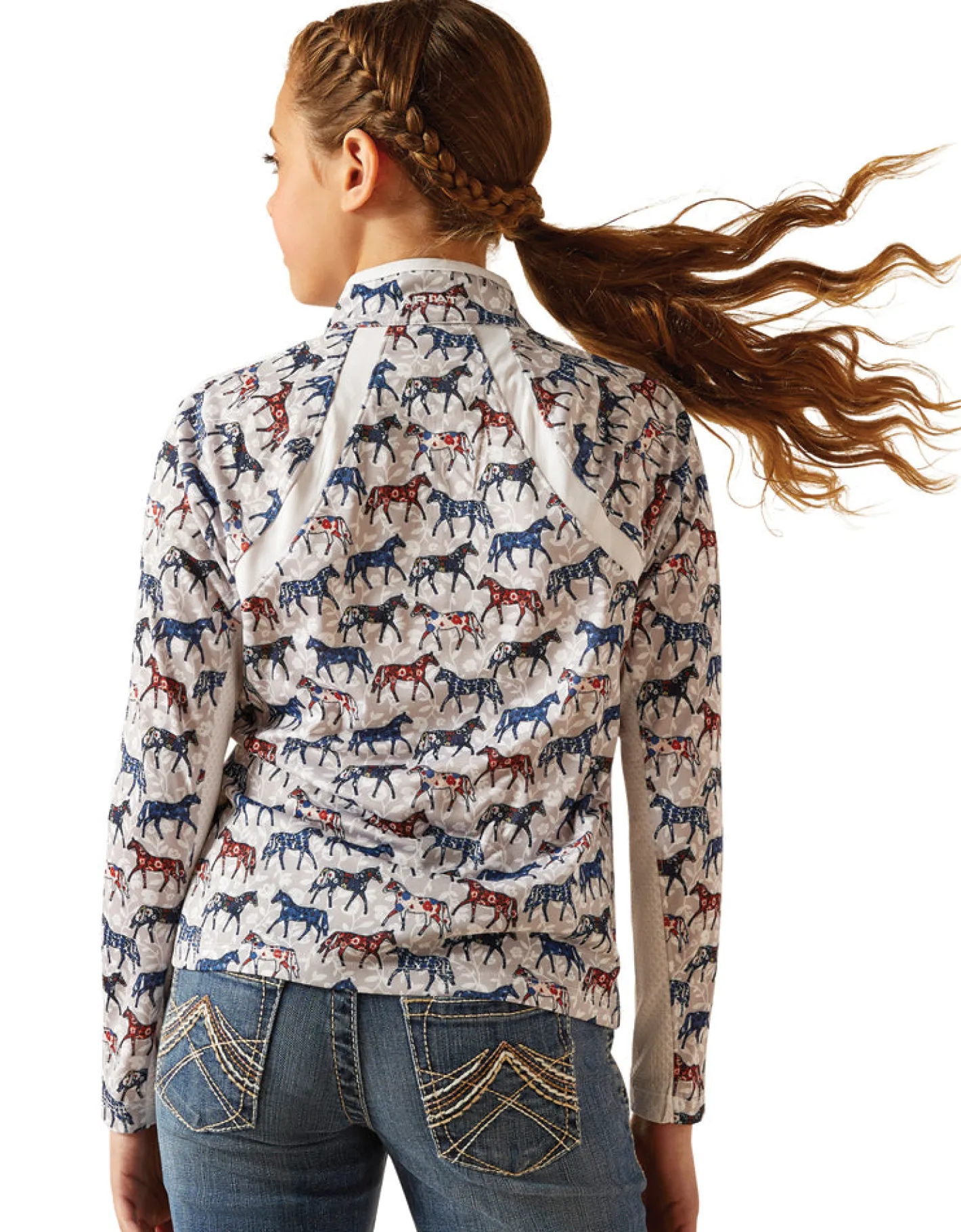 Kids ARIAT-APPAREL Ariat® Kids’ Print Sunstopper Shirt 3.0