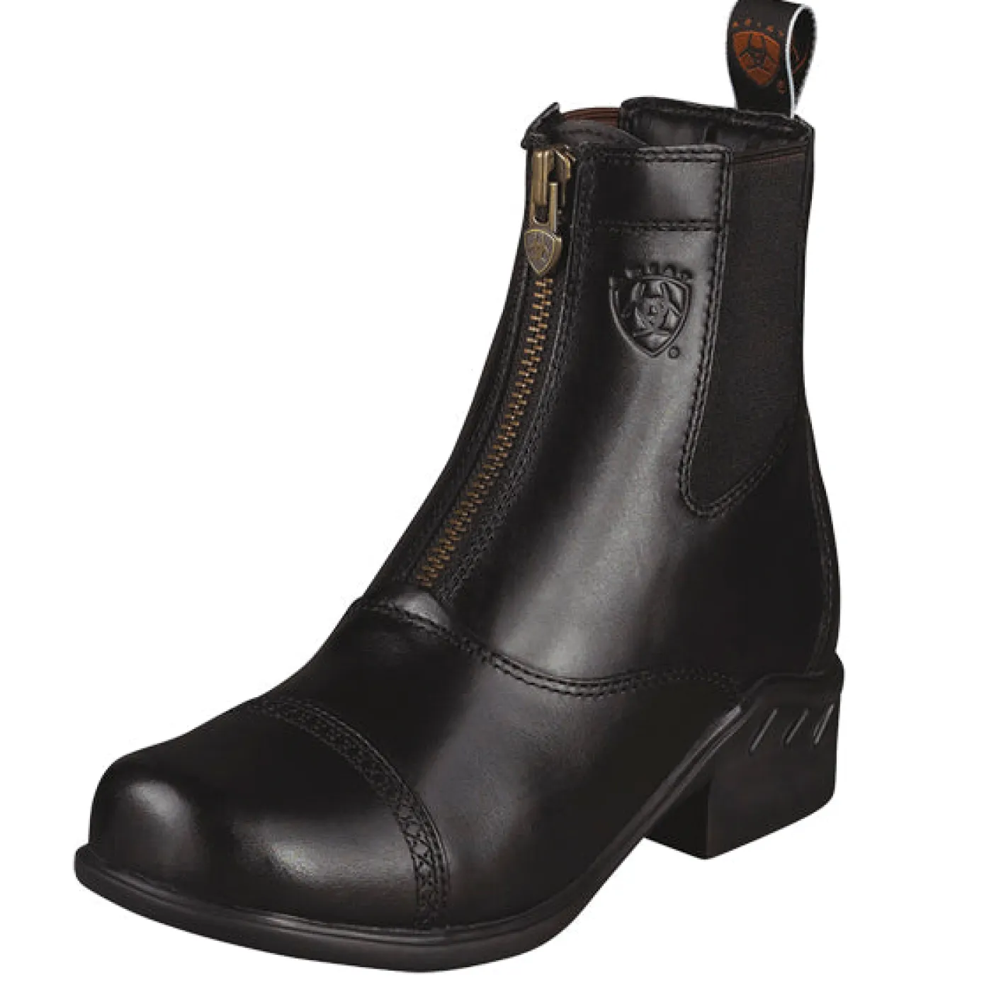 Women ARIAT ® Ladies' Heritage III Round Toe Zip Paddock Boots