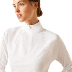 ARIAT-APPAREL Ariat® Ladies’ Sunstopper Quarter-Zip Base Layer 3.0