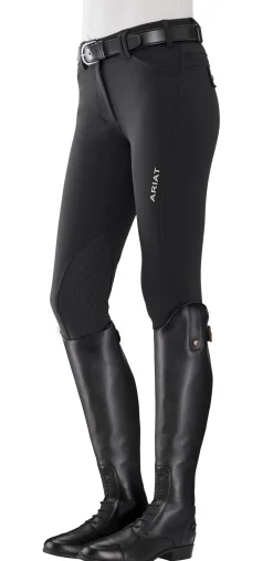 ARIAT-APPAREL Ariat® Ladies' Tri Factor Grip Knee-Patch Breech