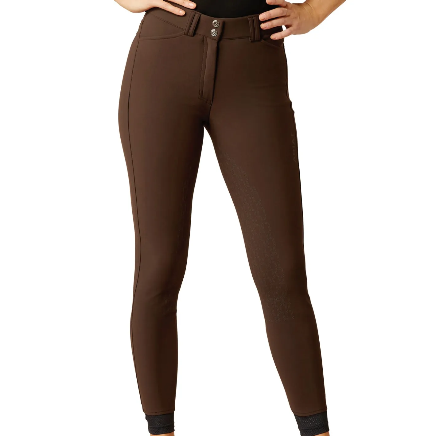 ARIAT-APPAREL Ariat® Ladies’ Tri Factor Vivacity Half-Grip Breech