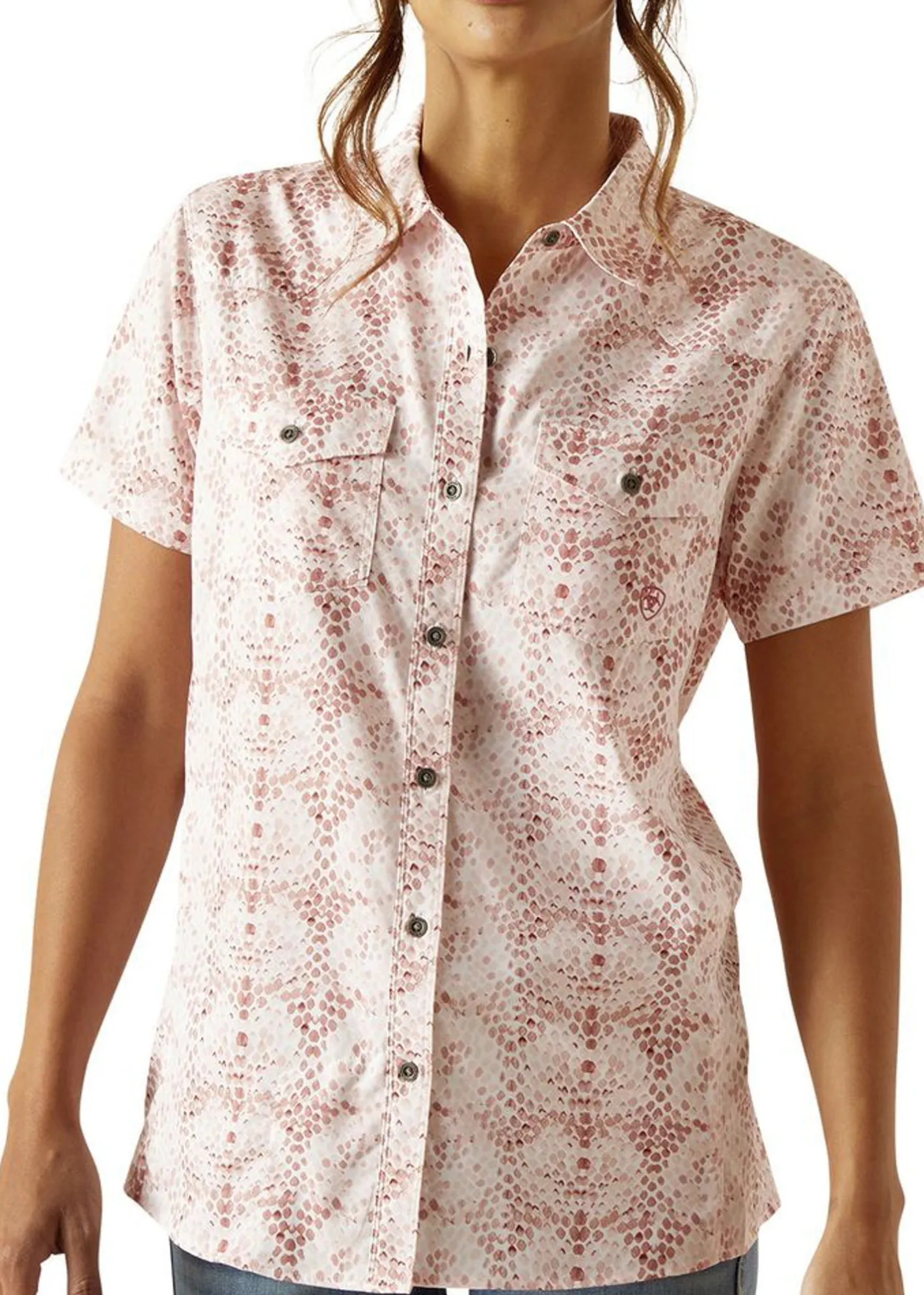 ARIAT-APPAREL Ariat® Ladies’ VenTEK™ Stretch Short Sleeve Shirt