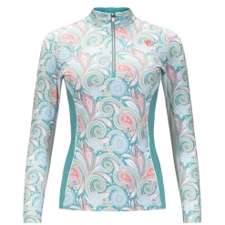 ARISTA EQUESTRIAN Arista® Ladies’ Viva Quarter-Zip Long Sleeve Shirt