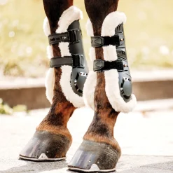 BACK ON TRACK BOT LL Back on Track® Airflow Tendon Boots with Faux Fur
