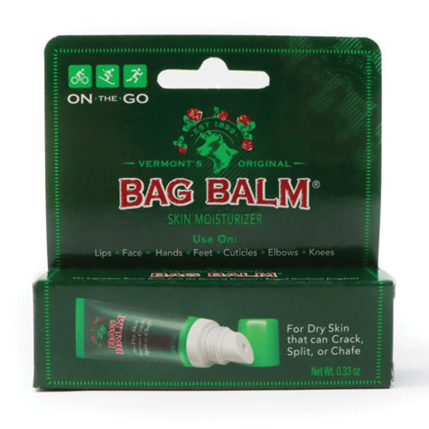 VERMONTS ORIGINAL Bag Balm® On-the-Go Tube