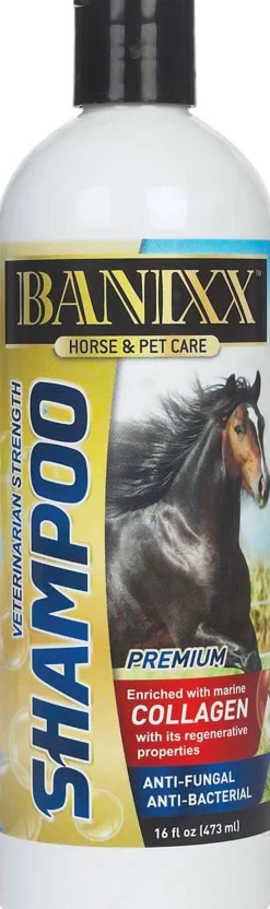 ANIMAL HEALTH INT Banixx® Horse & Pet Care Medicated Shampoo with Collagen