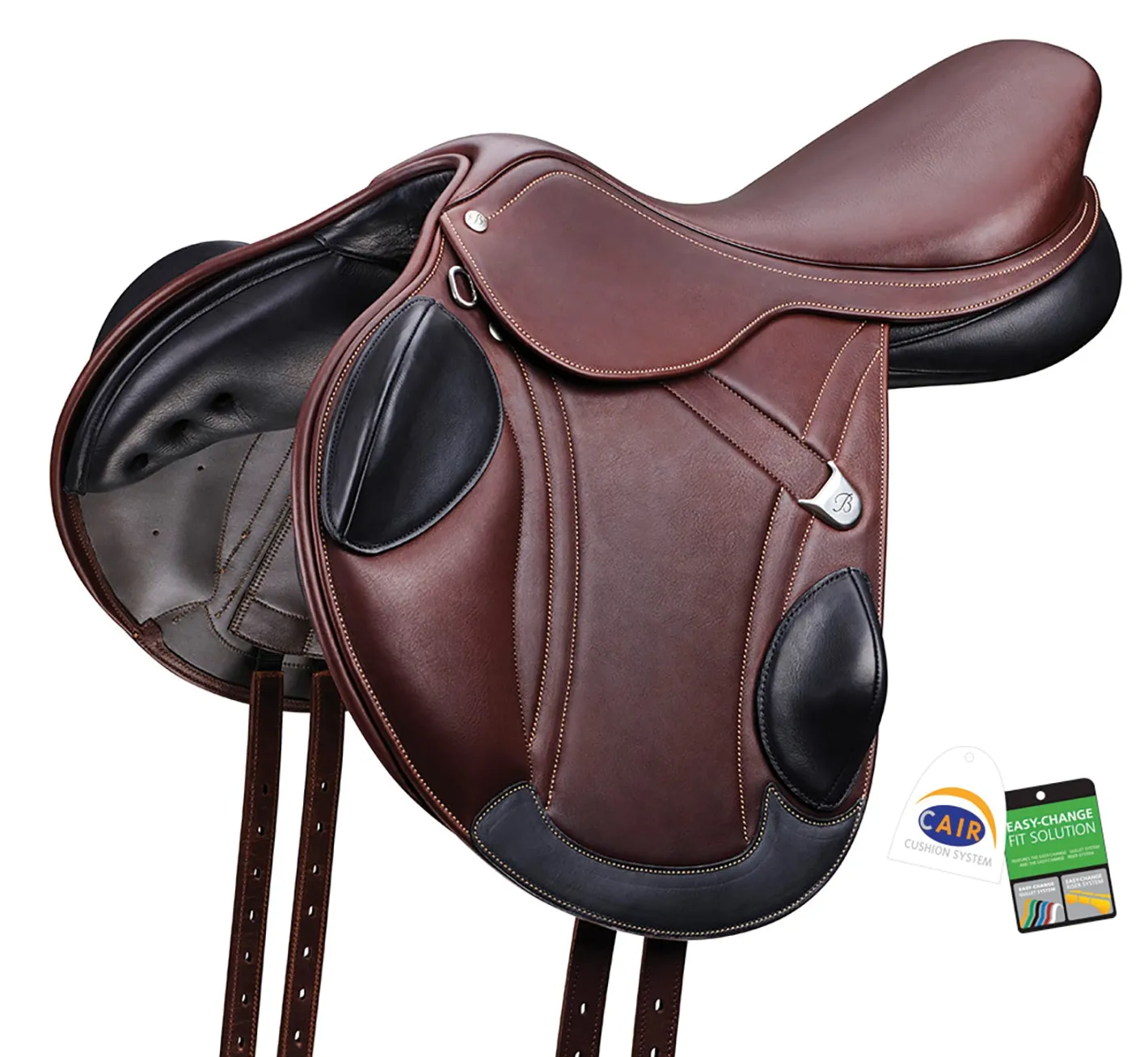 SADDLERY BRANDS INTL Bates Advanta Monoflap Eventing Saddle