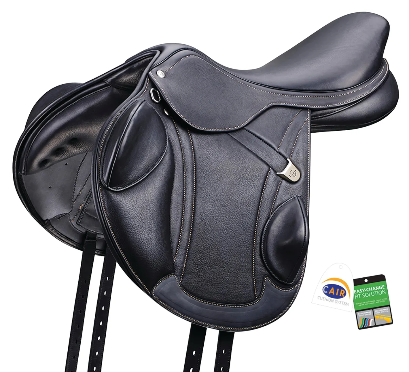 SADDLERY BRANDS INTL Bates Advanta Monoflap Eventing Saddle