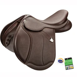 SADDLERY BRANDS INTL Bates Caprilli Close Contact+ Saddle in Luxe Leather with CAIR®