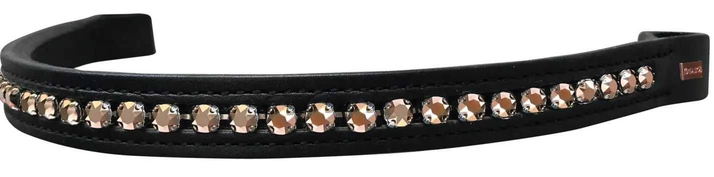 BON-VIVANT EQUSTRN Beasties™ Brillance Crystal Straight Browband