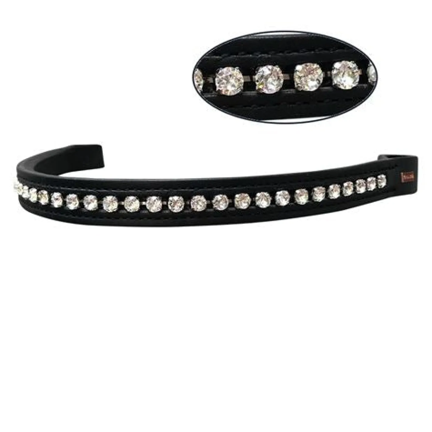 BON-VIVANT EQUSTRN Beasties™ Brillance Crystal Straight Browband