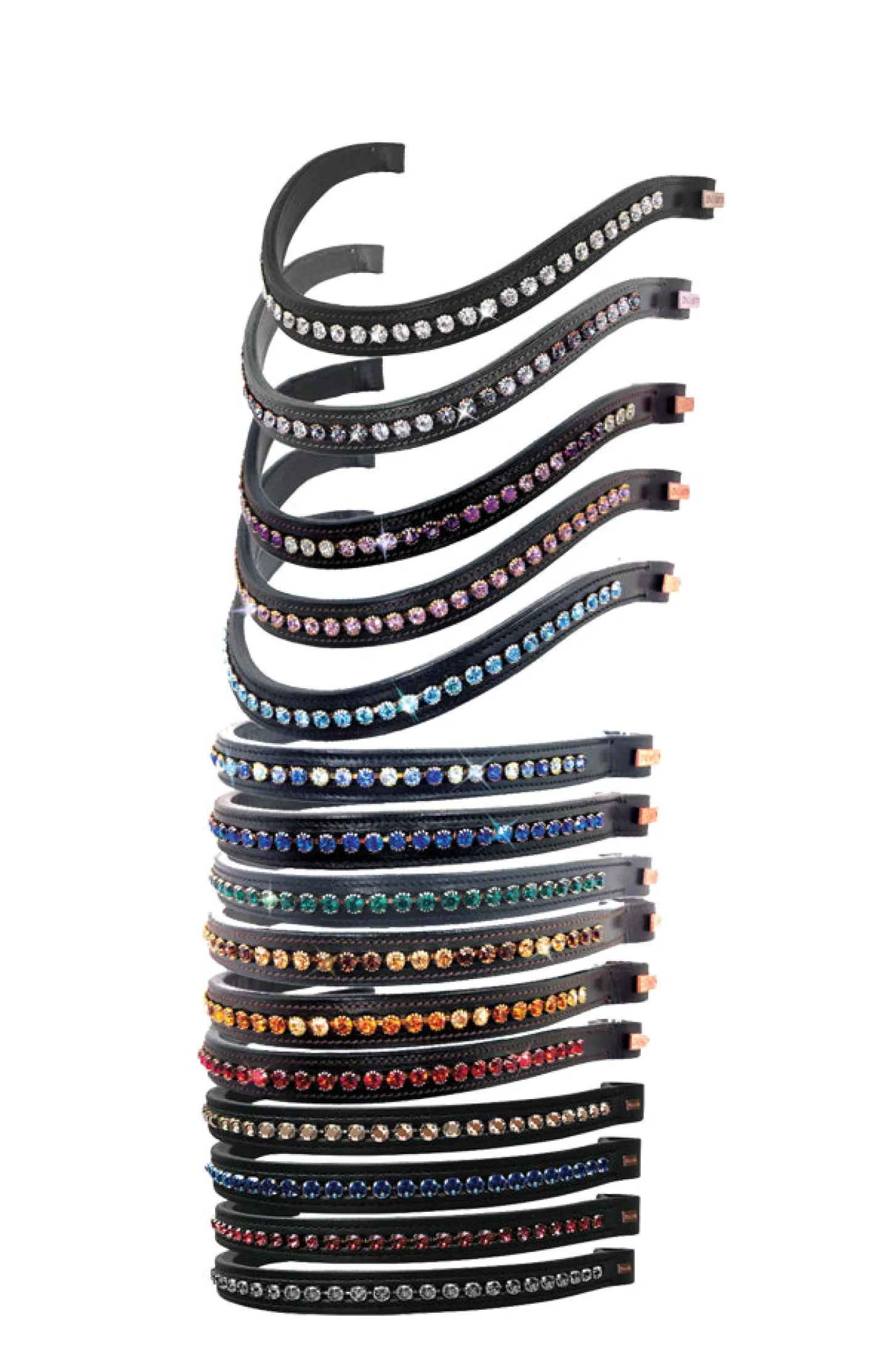 BON-VIVANT EQUSTRN Beasties™ Brilliance Crystal Wave Browband