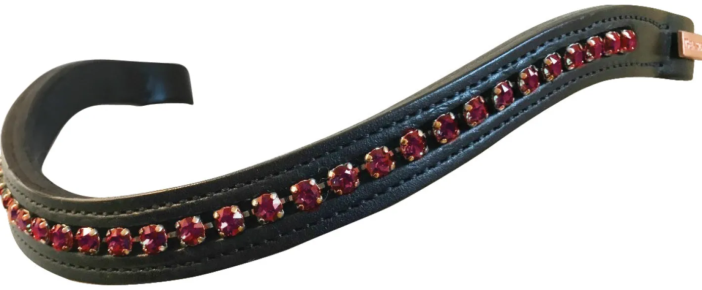 BON-VIVANT EQUSTRN Beasties™ Brilliance Crystal Wave Browband