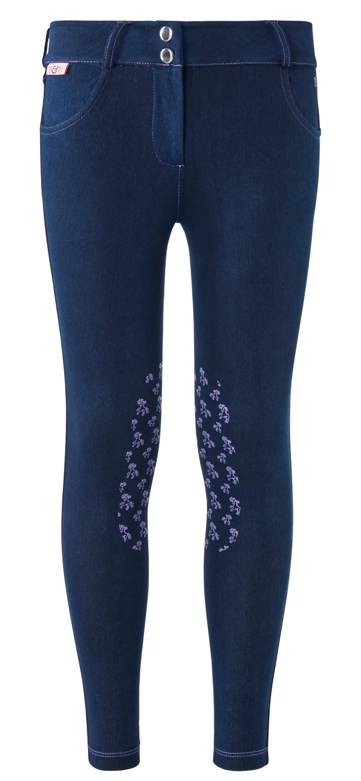 Kids BELLE AND BOW EQSTRN Belle & Bow Equestrian Children’s Riding Jean
