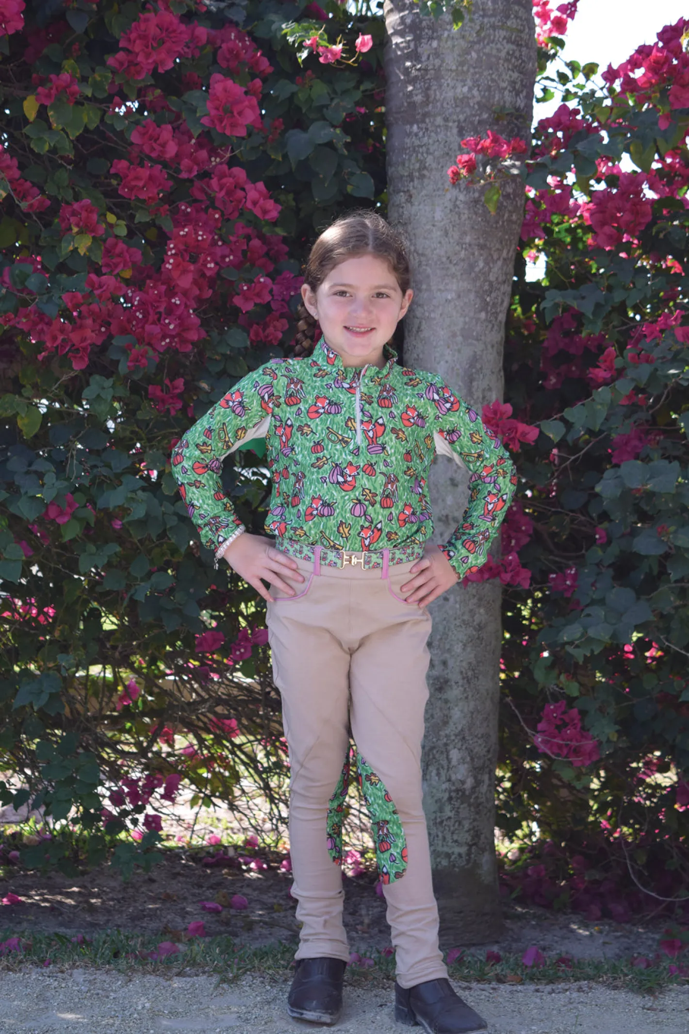 Kids BELLE AND BOW EQSTRN Belle & Bow Equestrian Girls’ Schooling Jods