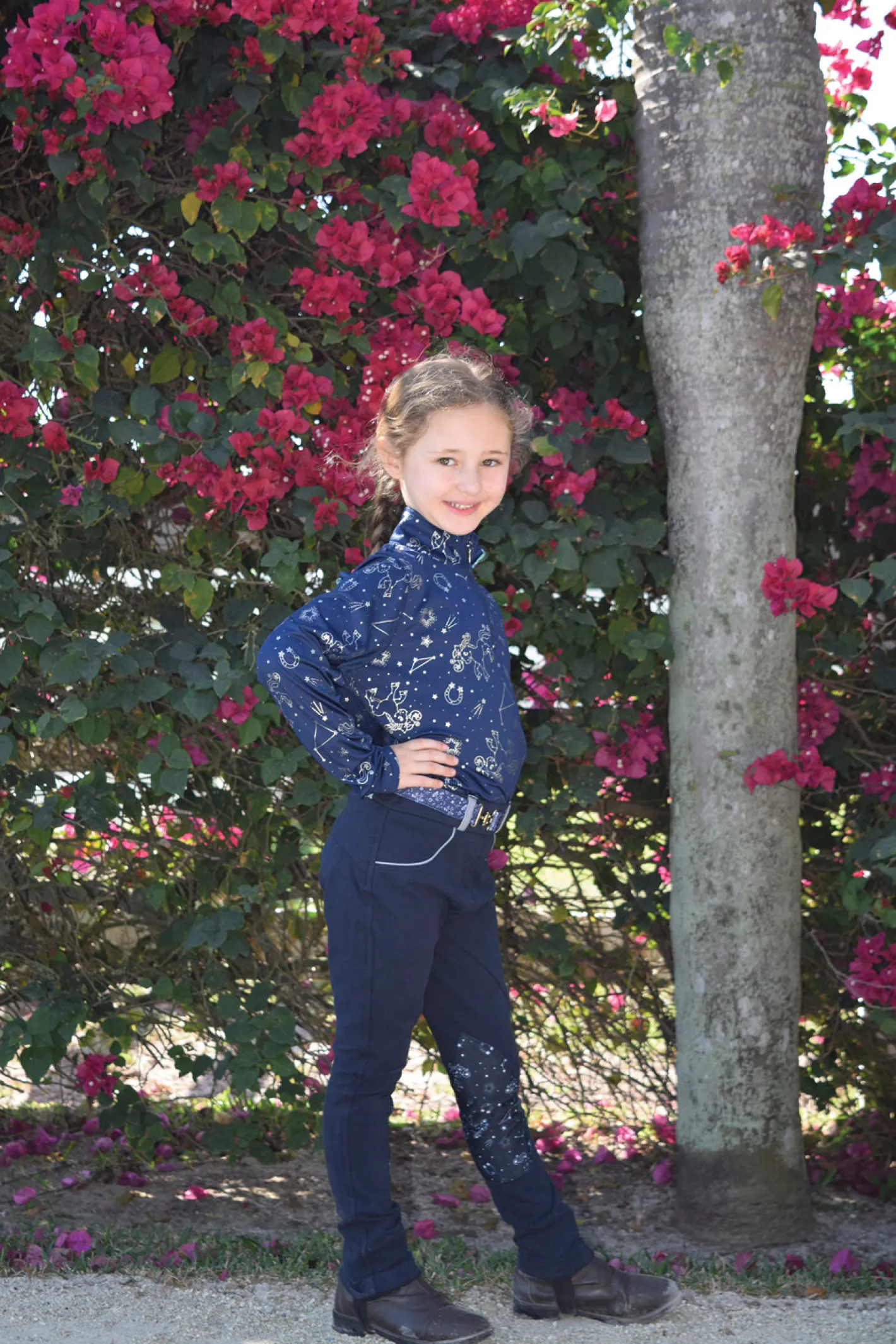 Kids BELLE AND BOW EQSTRN Belle & Bow Equestrian Girls’ Schooling Jods
