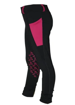 Kids BELLE AND BOW EQSTRN Belle & Bow Equestrian Girls’ Fleece Tight