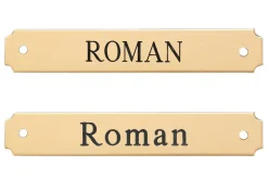 DOVER DROPSHIP Belt Nameplate
