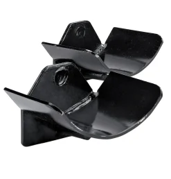 POTTER STEEL SERVICE Black Pinless Cups