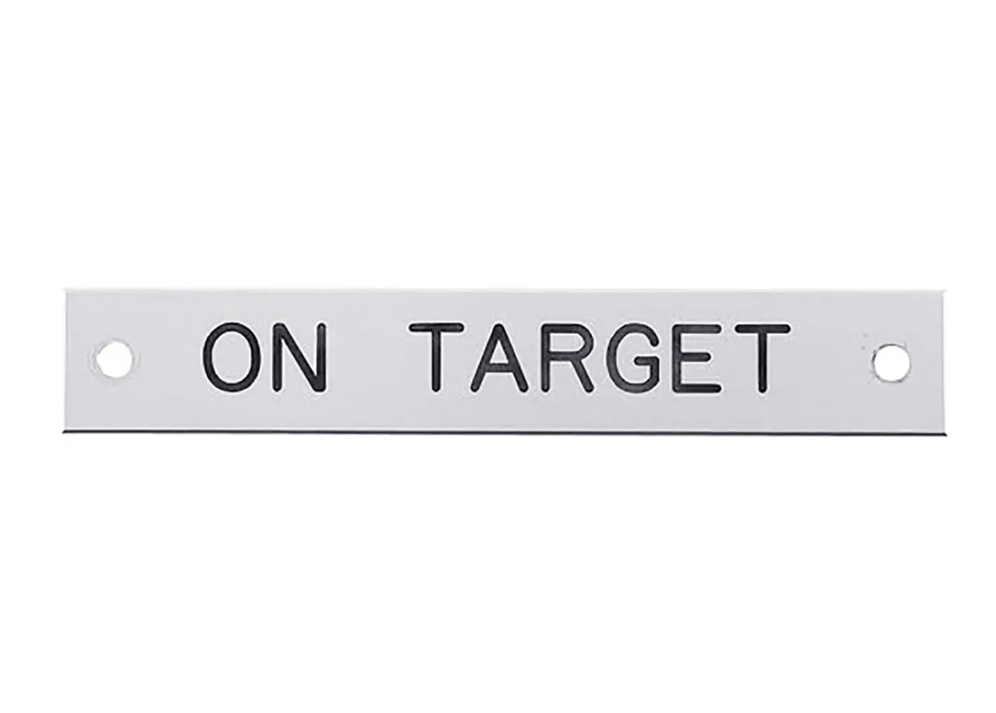DOVER DROPSHIP Brass Halter Nameplate - 3 lines