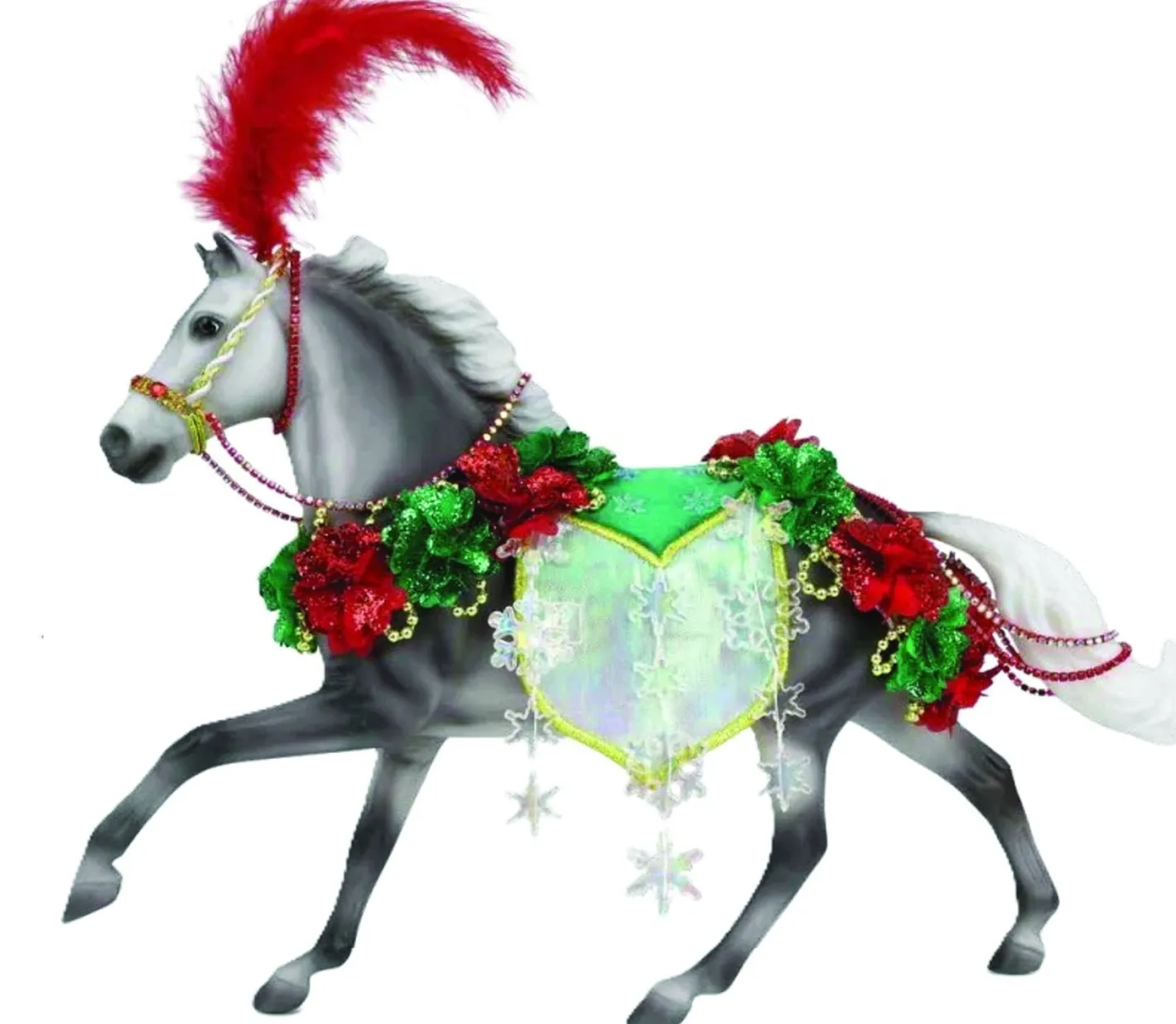Kids REEVES INTERNATIONAL Breyer® 2025 Holiday Horse - Christmas in Bloom