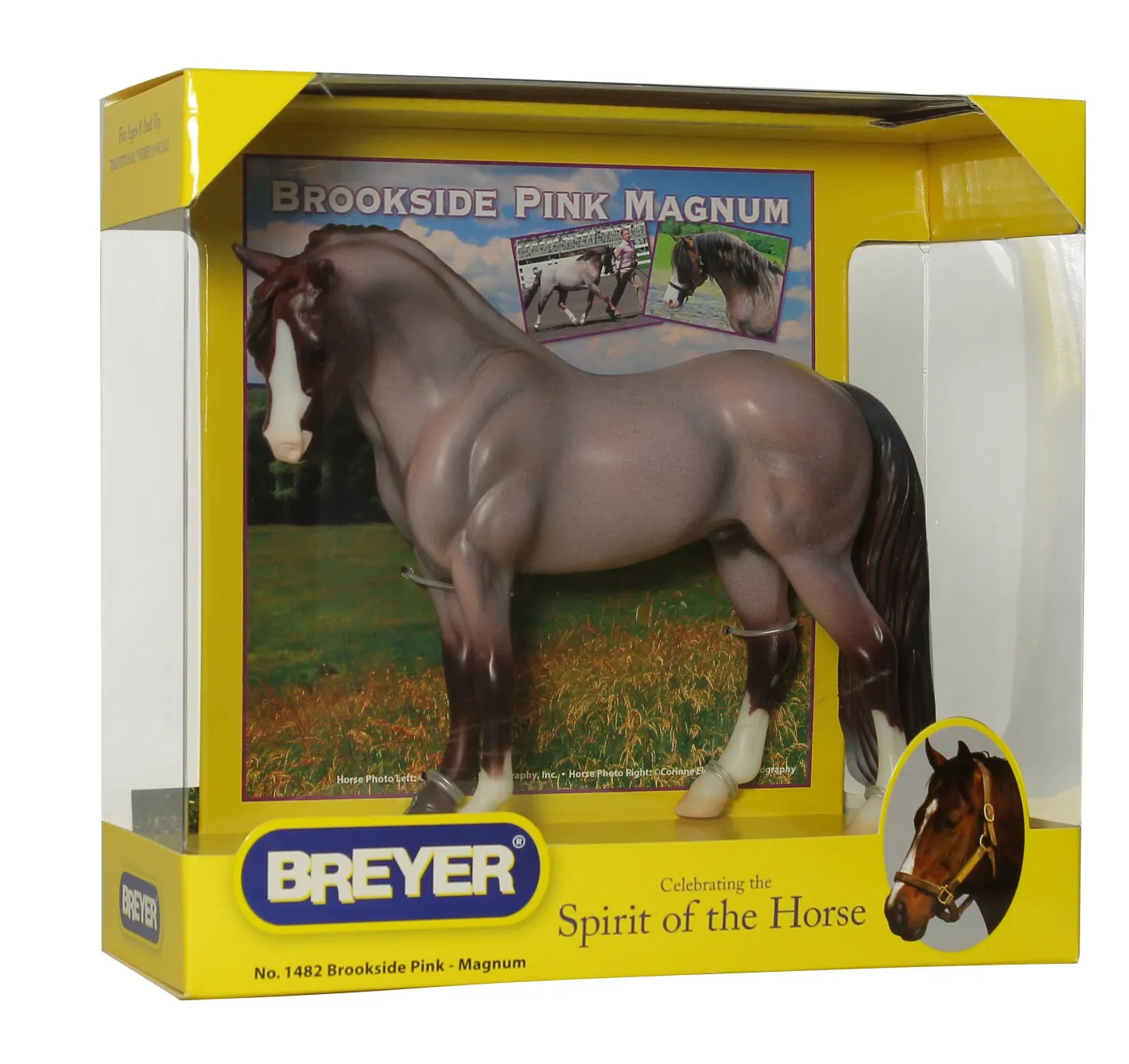 Kids REEVES INTERNATIONAL Breyer Brookside Pink Magnum Roan Welsh Stallion