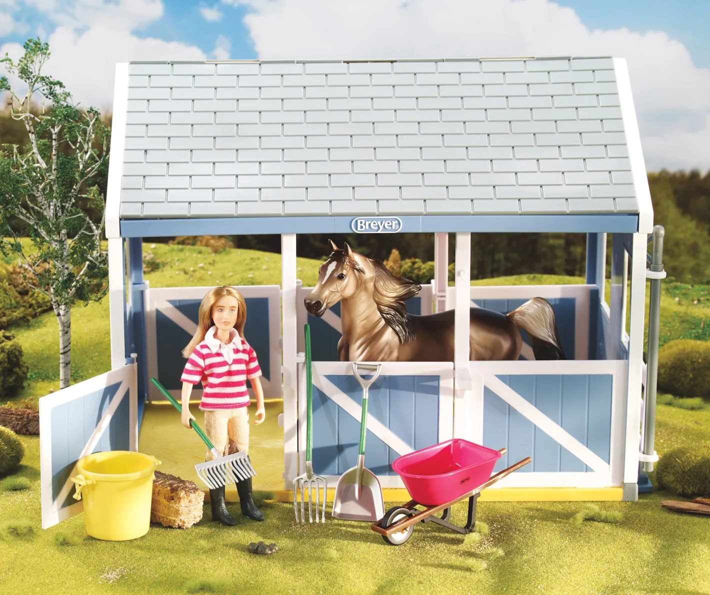 Kids REEVES INTERNATIONAL Breyer® Classics® Stable Cleaning Set