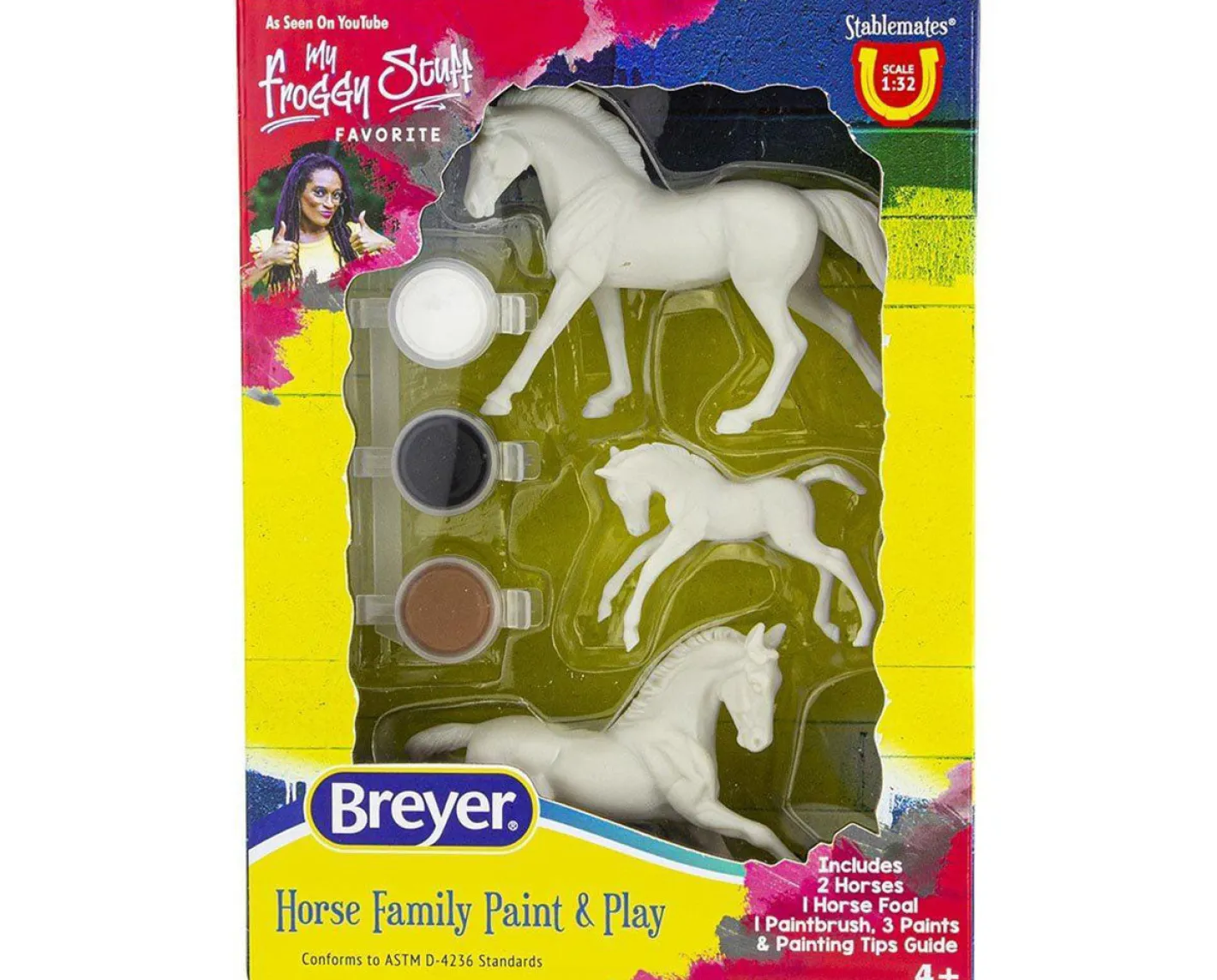 Kids REEVES INTERNATIONAL Breyer® Horse Family Paint & Play