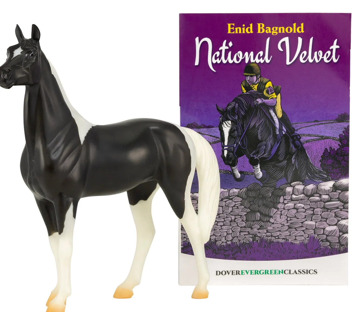 Kids REEVES INTERNATIONAL Breyer® National Velvet Horse & Book Set