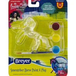 Kids REEVES INTERNATIONAL Breyer® Suncatcher Stablemates® Horse Paint & Play