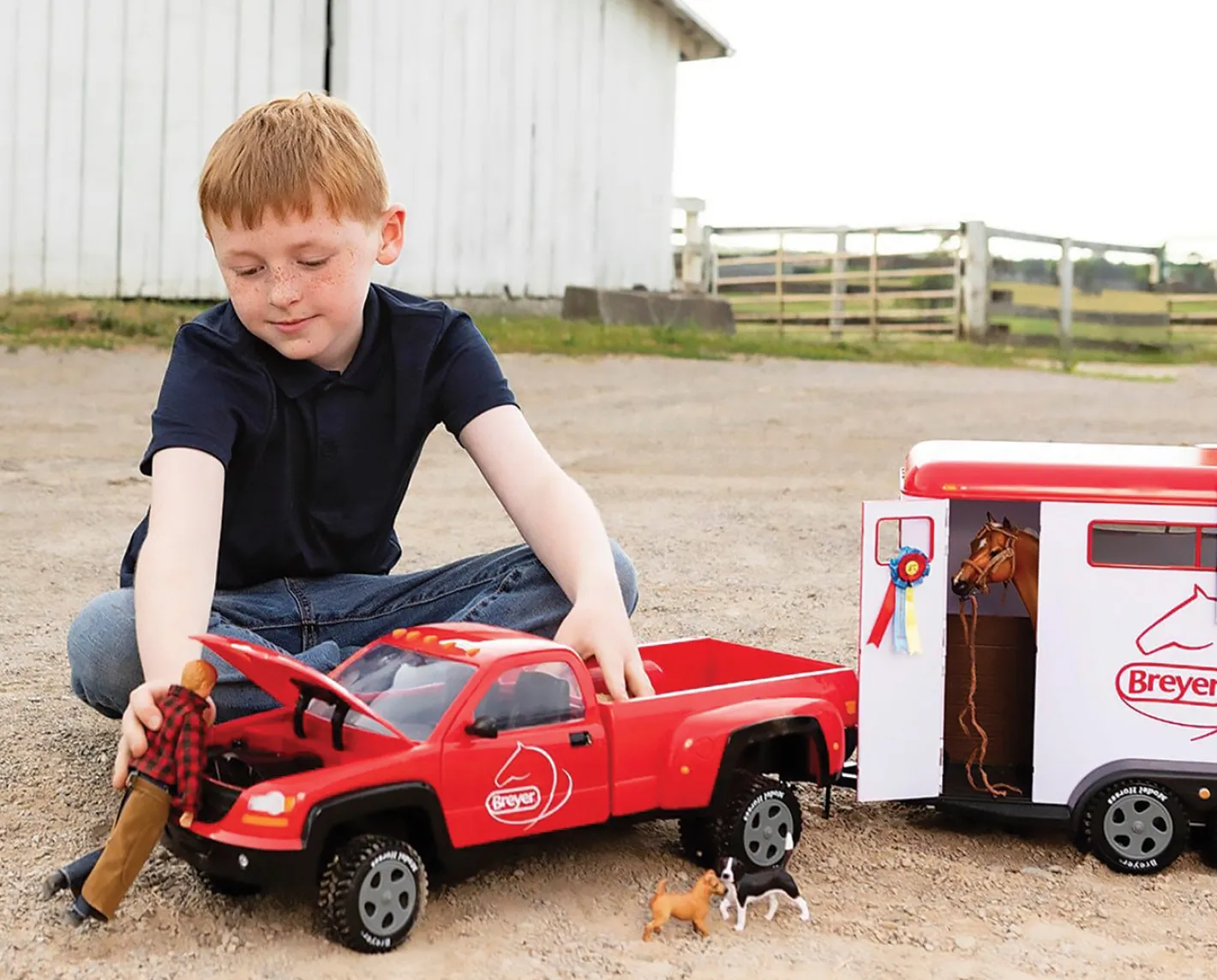 Kids REEVES INTERNATIONAL Breyer® Traditional Series Dually Truck