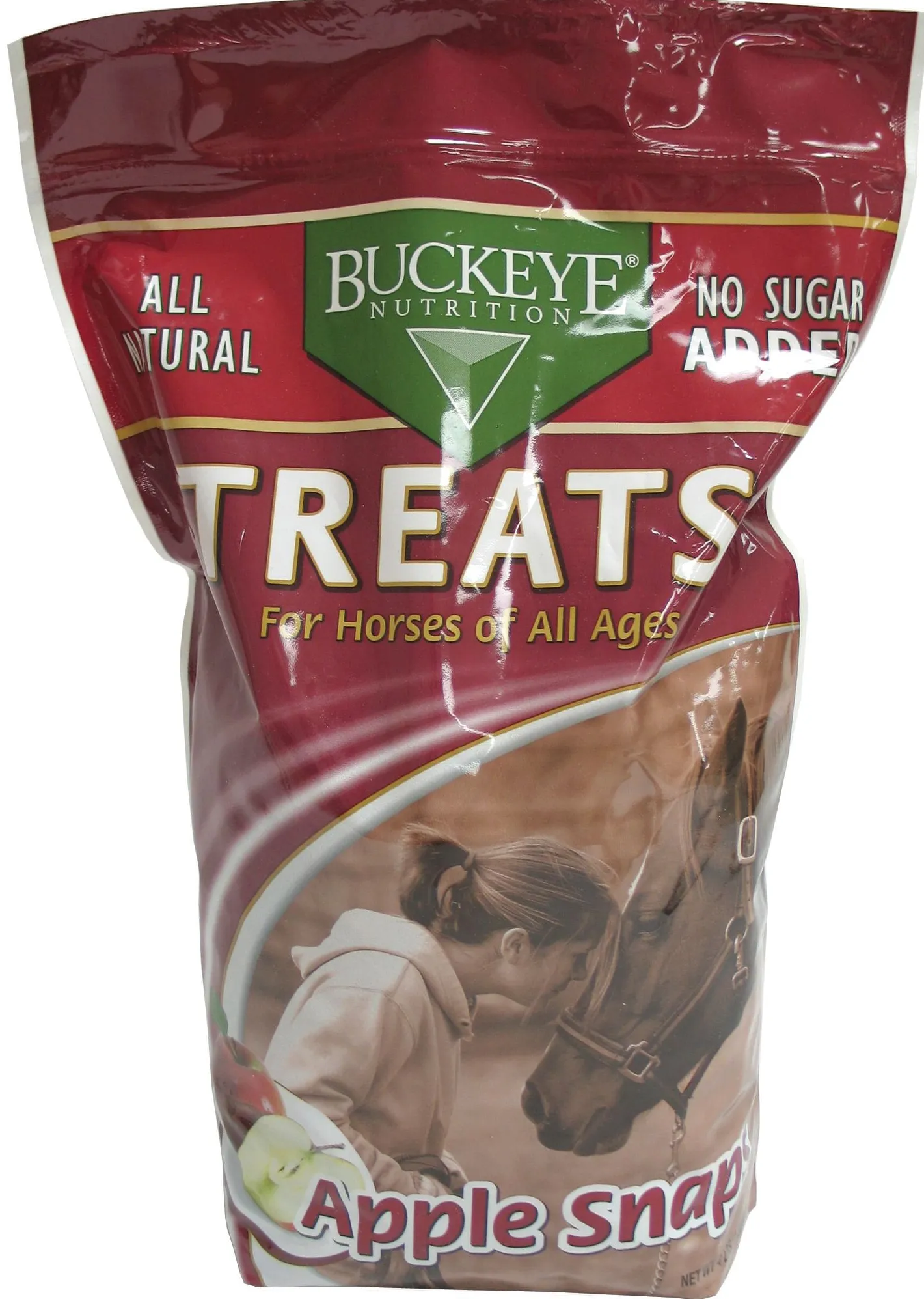 BRADLEY CALDWELL Buckeye Nutrition® No Sugar Added Apple Snaps