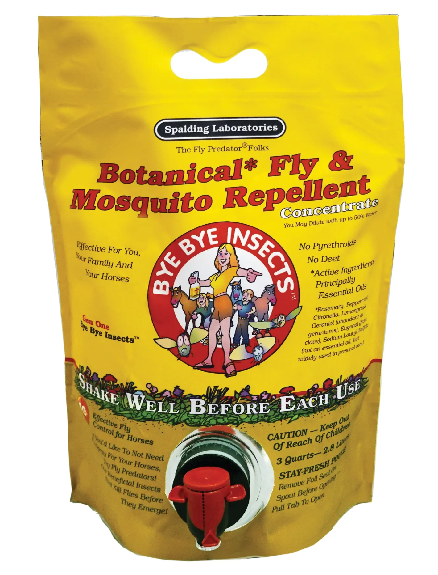 ECO INSECT SOLUTIONS Bye Bye Insects™ Fly & Mosquito Repellent Refill