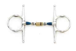 ERS Centaur® Blue Steel Double-Jointed Disc Full Cheek Gag