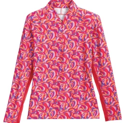 KIRSCH CoolBlast® 100 Ladies’ Asti Long Sleeve Print Shirt