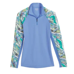 KIRSCH CoolBlast® 100 Ladies’ LaBelle Print Long Sleeve Shirt