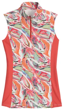 KIRSCH CoolBlast® 100 Ladies’ Lakeland Sleeveless Print Shirt