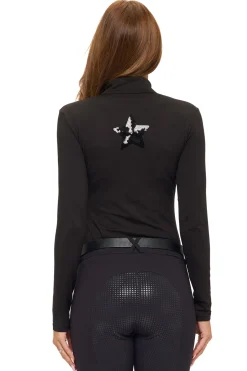 DANCING EQUESTRIAN Ladies’ "Ride" Long-Sleeve Base Layer Shirt