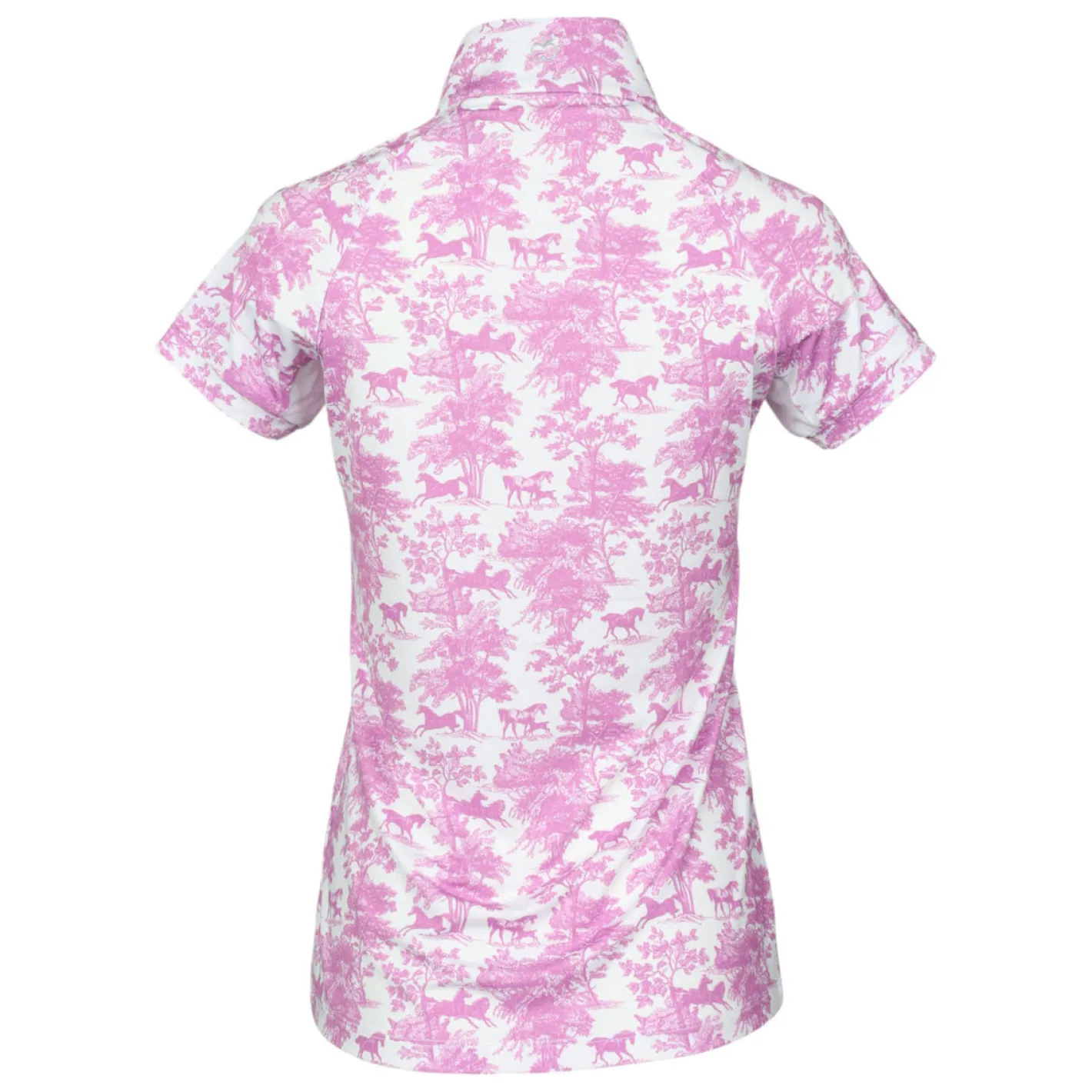 JPC EQUESTRIAN Dapplebay Equestrian Toile Short-Sleeve Sun Shirt